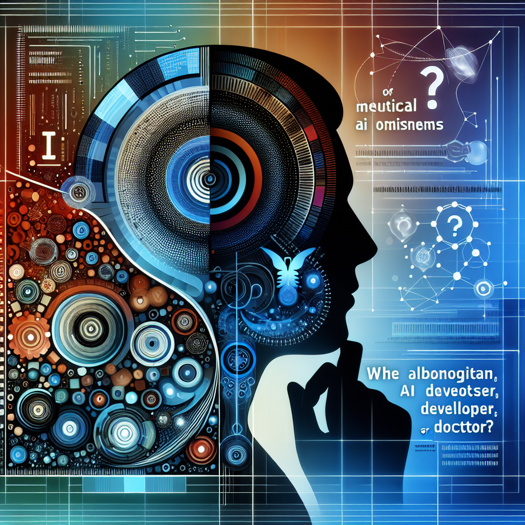 La Polémica: ¿Quién es responsable cuando la IA médica comete un error: el algoritmo, el desarrollador o el médico?