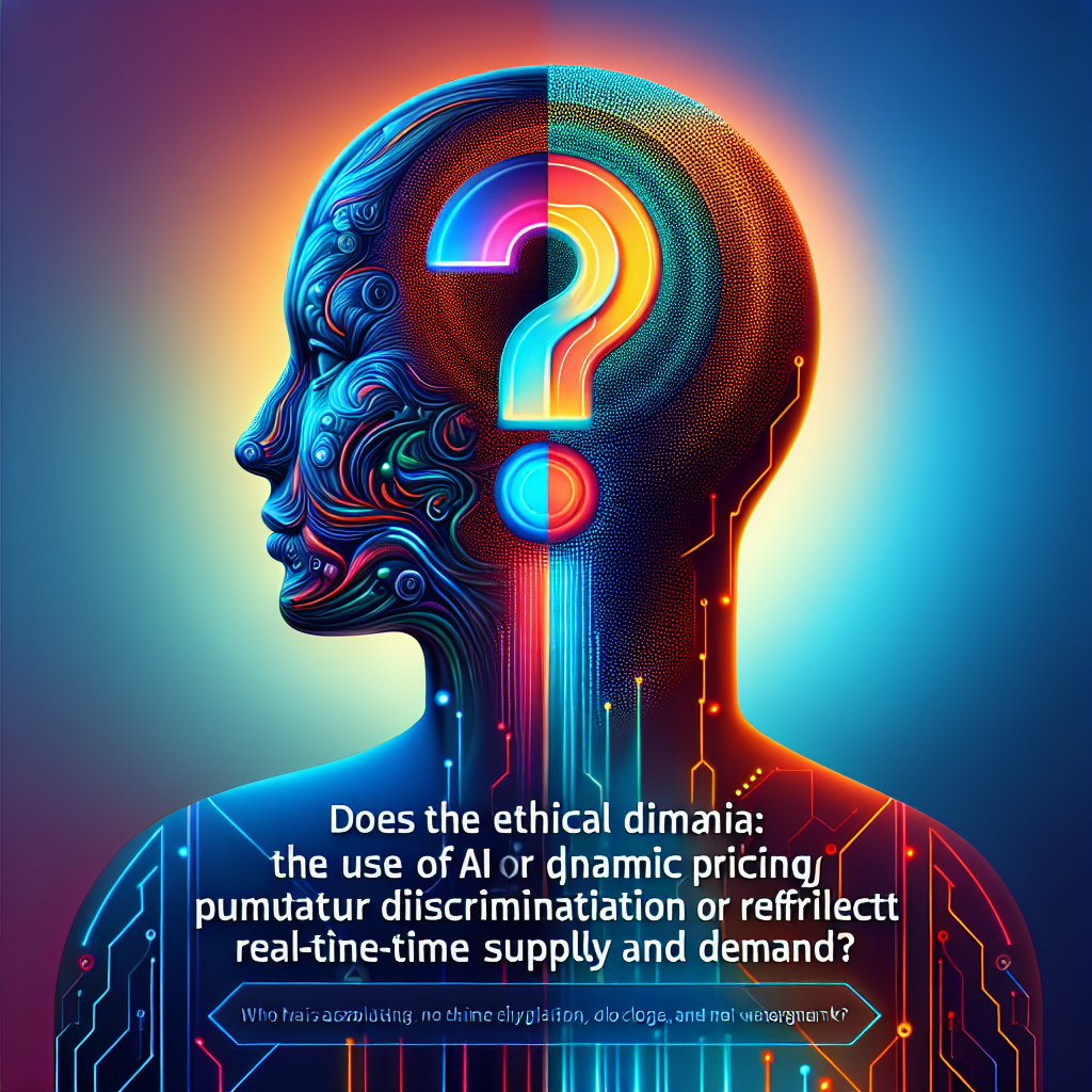 La Polémica: ¿El uso de IA para la fijación dinámica de precios perpetúa la discriminación o refleja la oferta y la demanda en tiempo real?