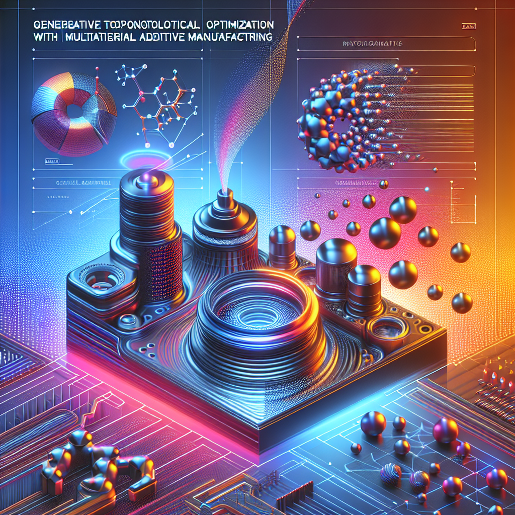 En Profundidad: Optimización topológica generativa con IA para la fabricación aditiva multimaterial.